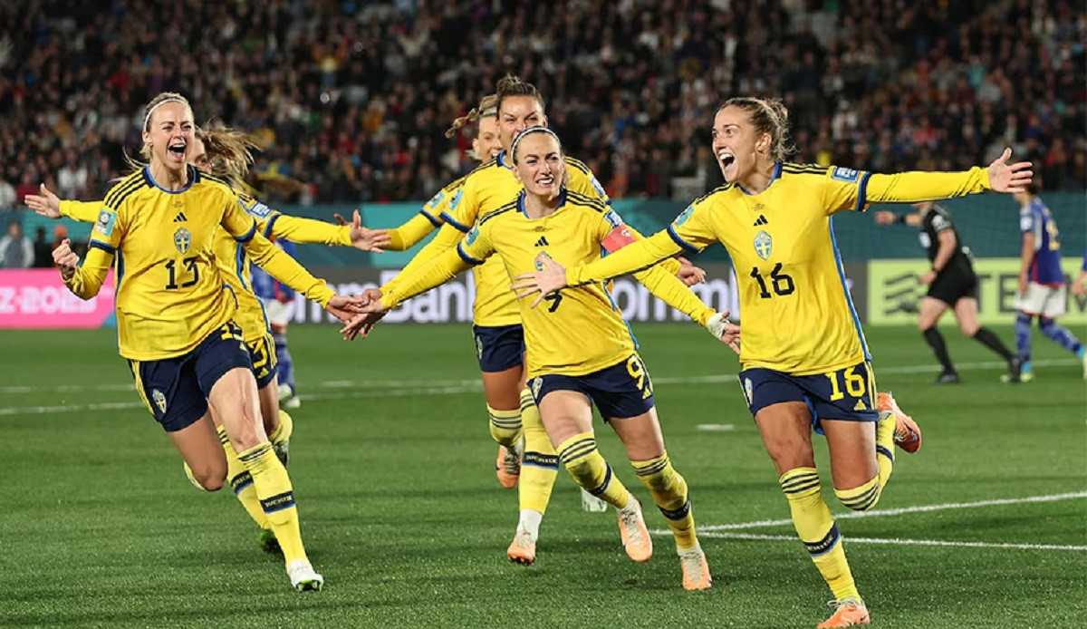 महिला विश्वकप फुटबल : अष्ट्रेलियालाई हराउँदै स्वीडेन तेस्रो